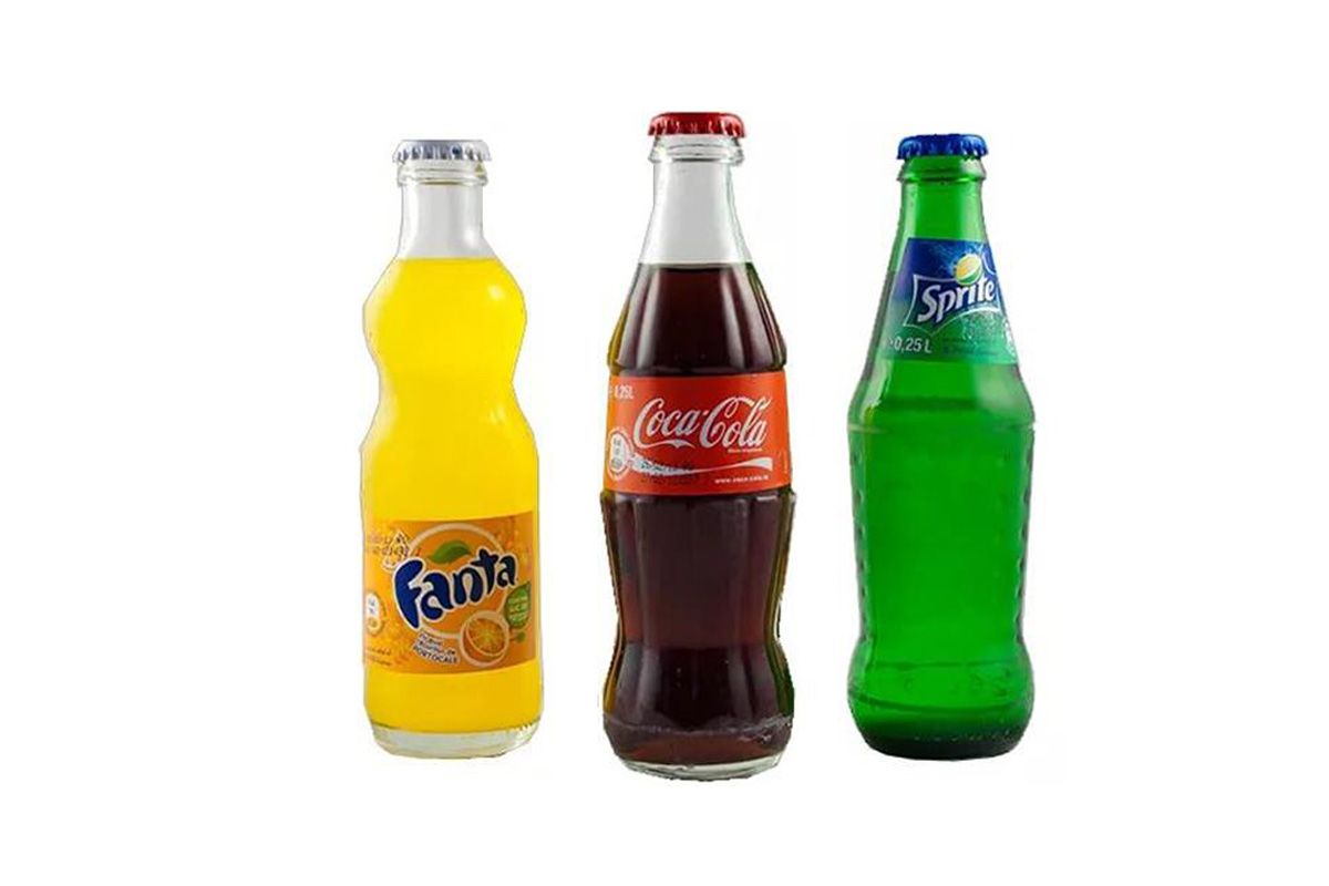Sprite, Coca-Cola, Fanta, 0,25l